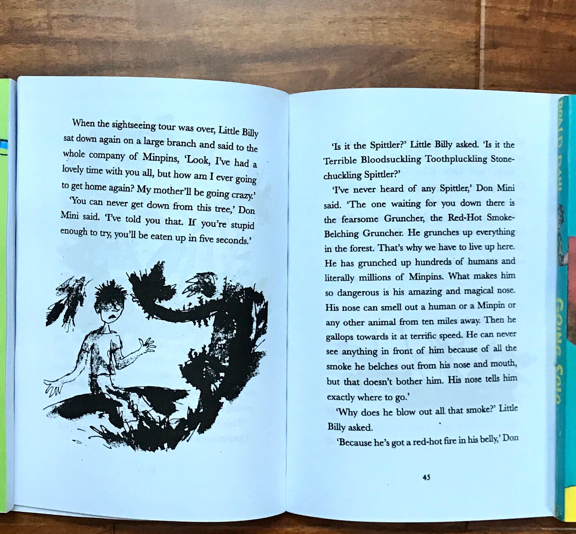 Tặng bộ roald dahl 16c in giấy chống lóa