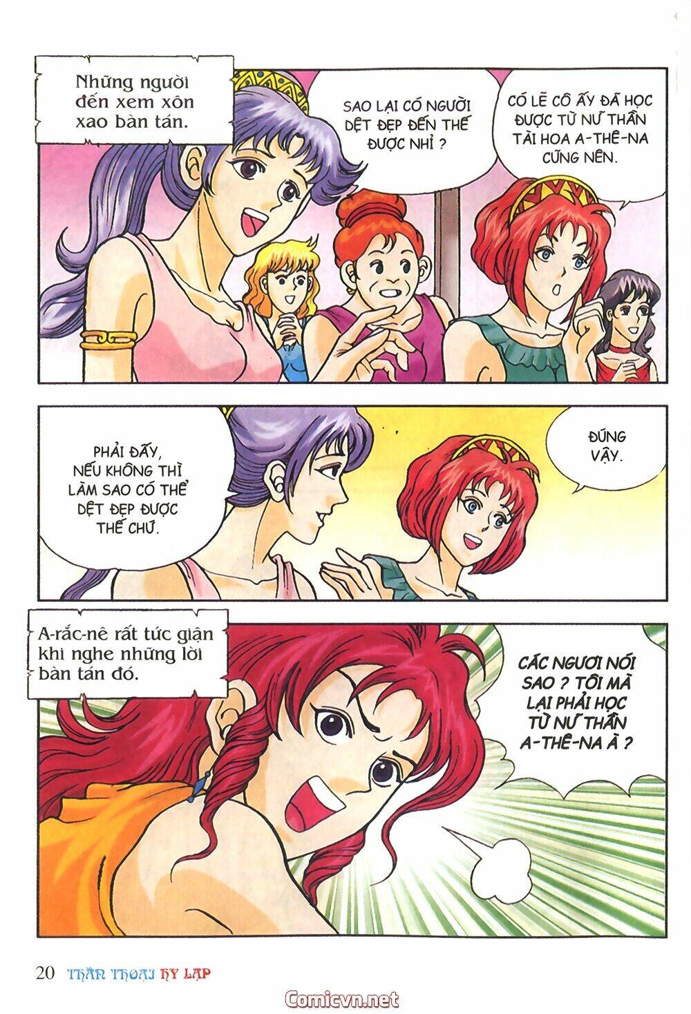 thần thoại hy lạp màu chapter 18 19