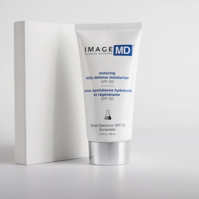 Kem Chống Nắng Trẻ Hóa Da - Image MD Restoring Daily Defense Moisturizer SPF 50+