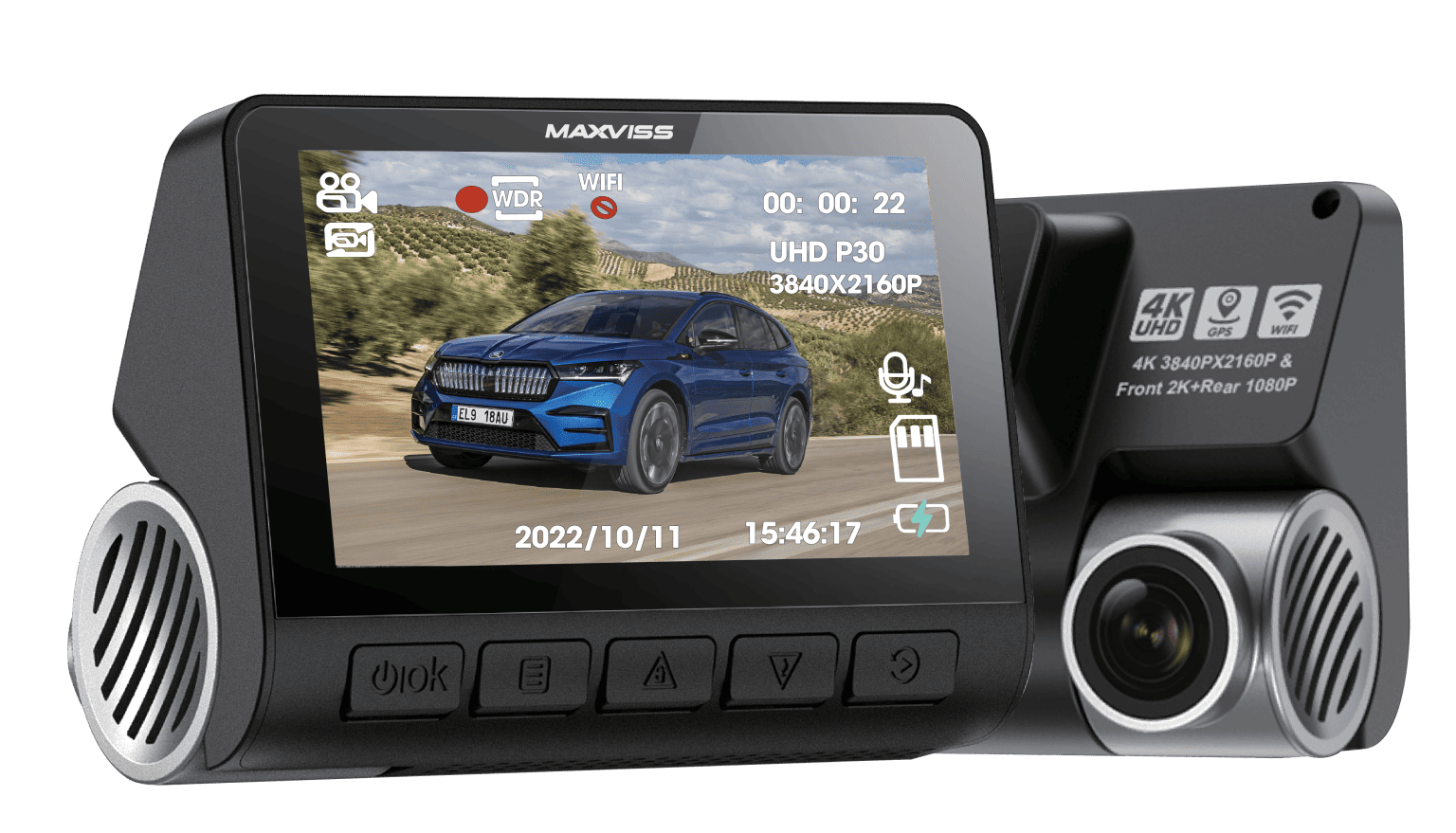 Camera hành trình MAXVISS W500s Hàng chính hãng