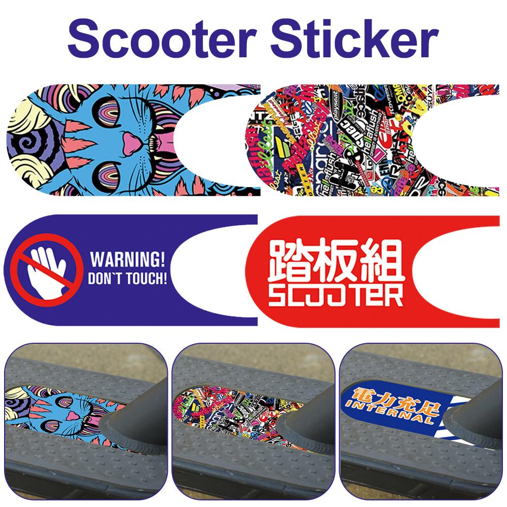 Nhựa PVC Chống Thấm Nước Xe Tay Ga Miếng Dán Trang Trí Cá Tính Xe Tay Ga Chân Đề Can Xe Điện Sửa Đổi Cho Xiaomi M365/1S Color: Scooter