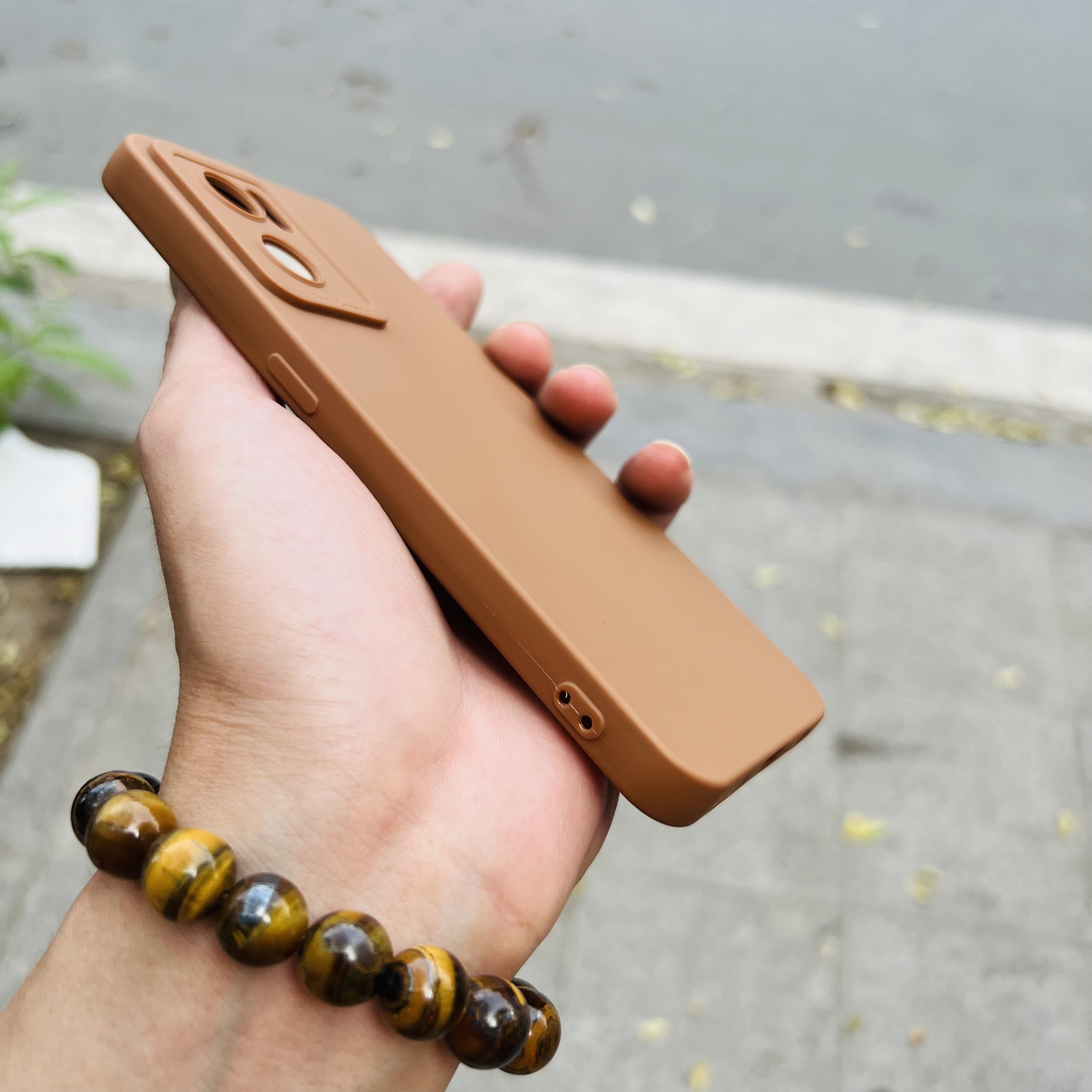Ốp Lưng Dẻo Màu Bảo Vệ Camera Cho OPPO Reno7 Z 5G, Reno7 5G Cao Cấp Không Bám Vân Tay