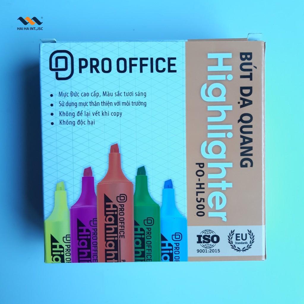 Bút dạ quang highlight PRO-OFFICE HL500 