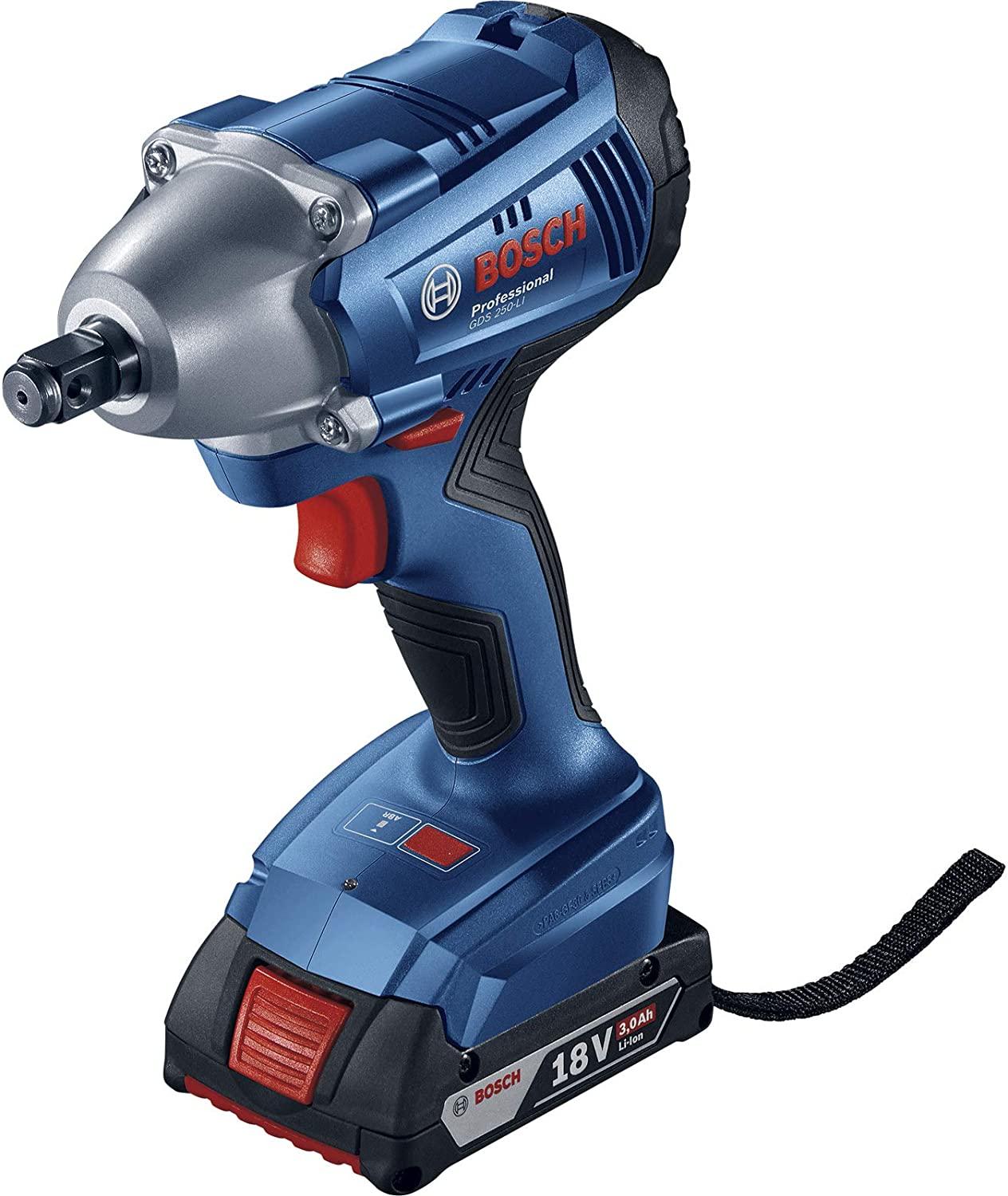 MÁY BẮT ỐC ĐỘNG LỰC PIN 18V 250N.M BOSCH GDS 250-LI - HÀNG CHÍNH HÃNG