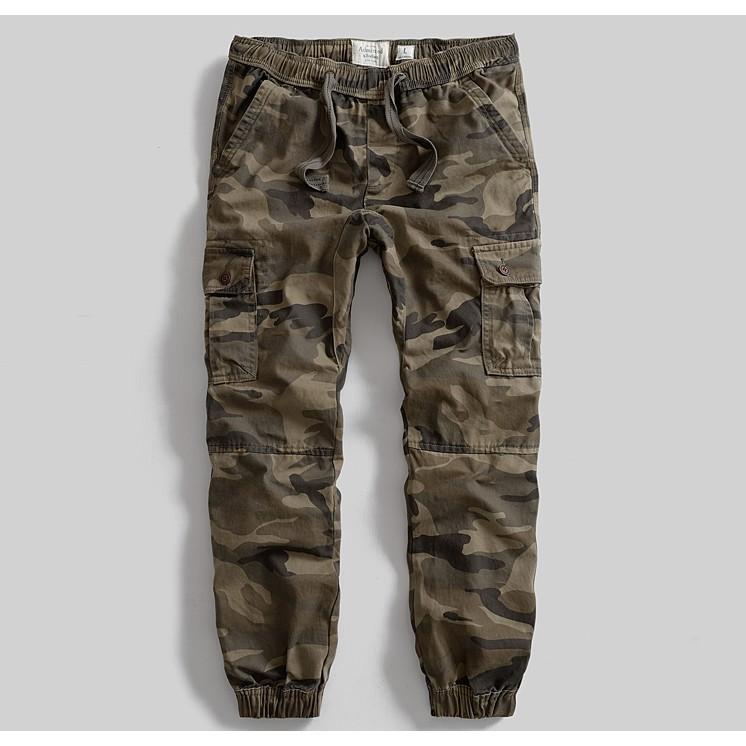 Quần jogger túi hộp_dã ngoại_du lịch - vàng cát