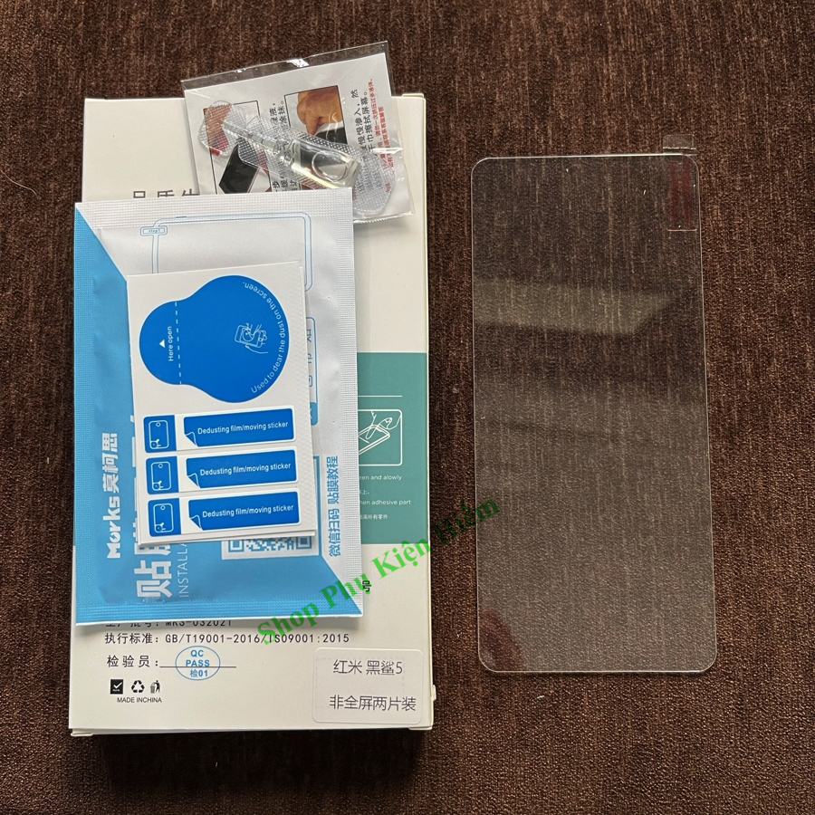 Cường lực dành cho Black Shark 5 - Shark 5 Pro siêu mượt Morks - Hàng nhập khẩu