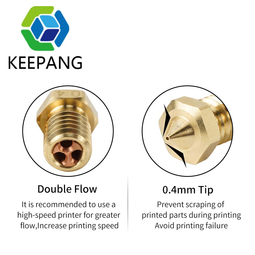 1PC Máy in 3D Vòi phun cho dây tóc 1.75mm E3DV6 CLONE CHT MOP MIP