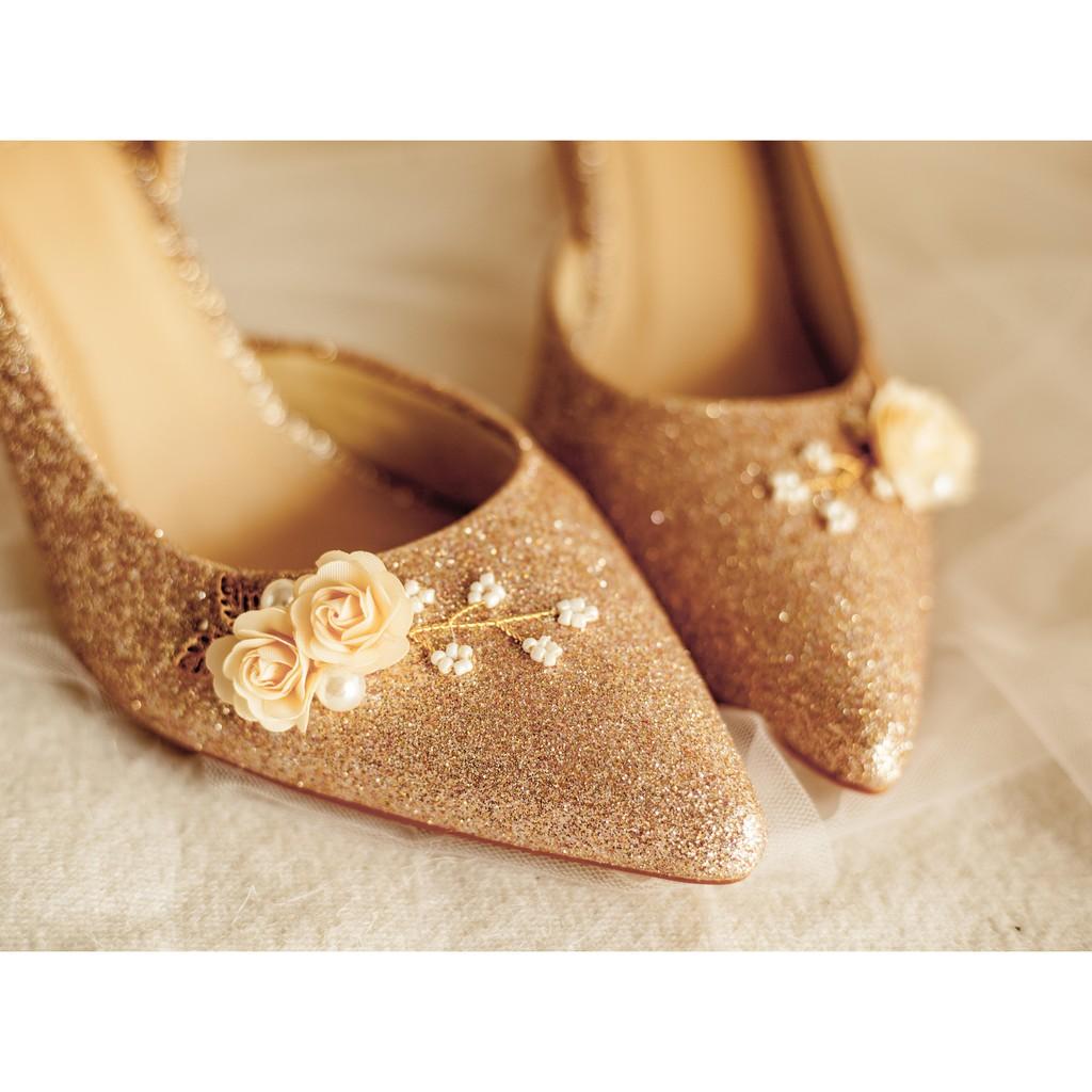 Giày Cưới - Giày Cô dâu Bejo H51- Thuyen Hoa Vang - WEDDING SHOES