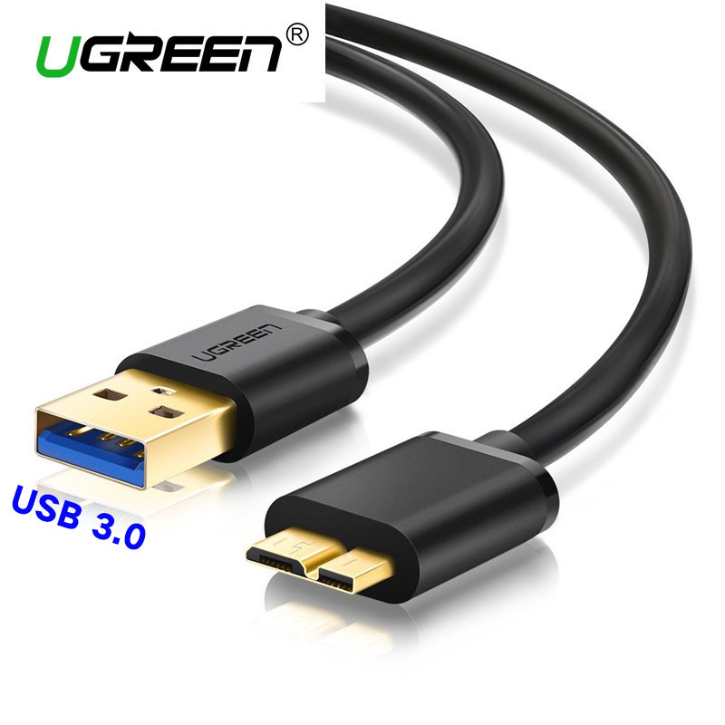 Cáp USB 3.0 0.5M Ugreen 10840 cho HDD 2,5 inch -Hàng Chính Hãng