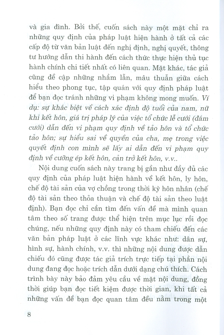 Cẩm Nang Pháp Luật Về Kết Hôn, Ly Hôn, Chế Độ Tài Sản Của Vợ Chồng Trong Thời Kỳ Hôn Nhân