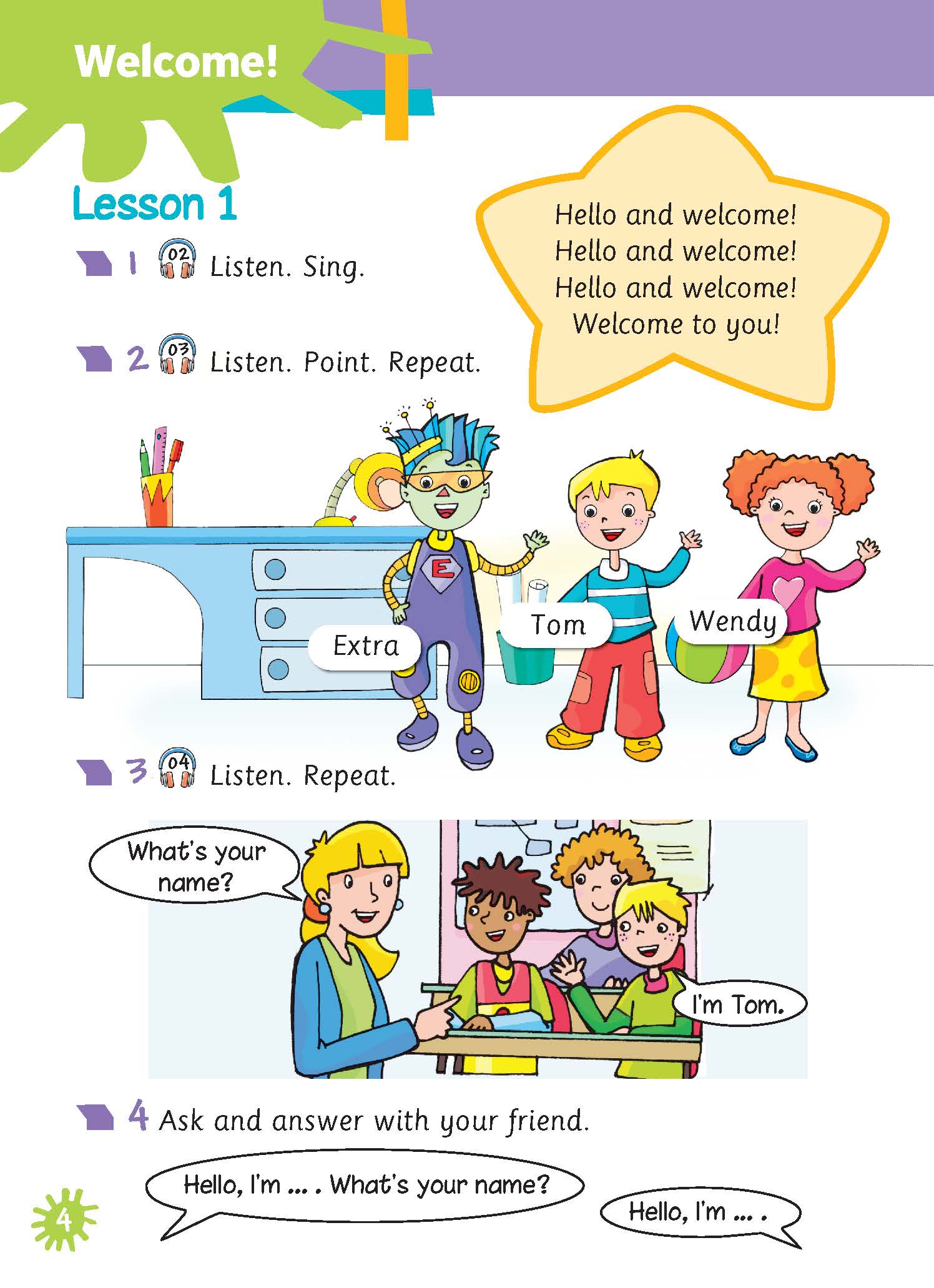 Tiếng Anh 1 Extra and Friends - Pupil's Book (Sách học sinh)