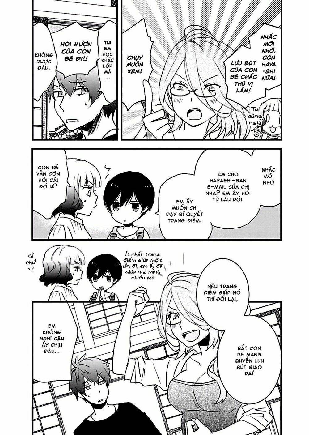 ký túc xá dễ thương chapter 61 13