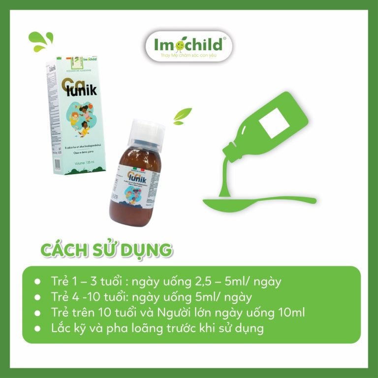 [TPBVSK] IMOCHILD CALUNIK – Bổ sung Canxi, Vitamin D3K2, Photpho giúp tăng chiều cao cho bé (Chai 125ml)