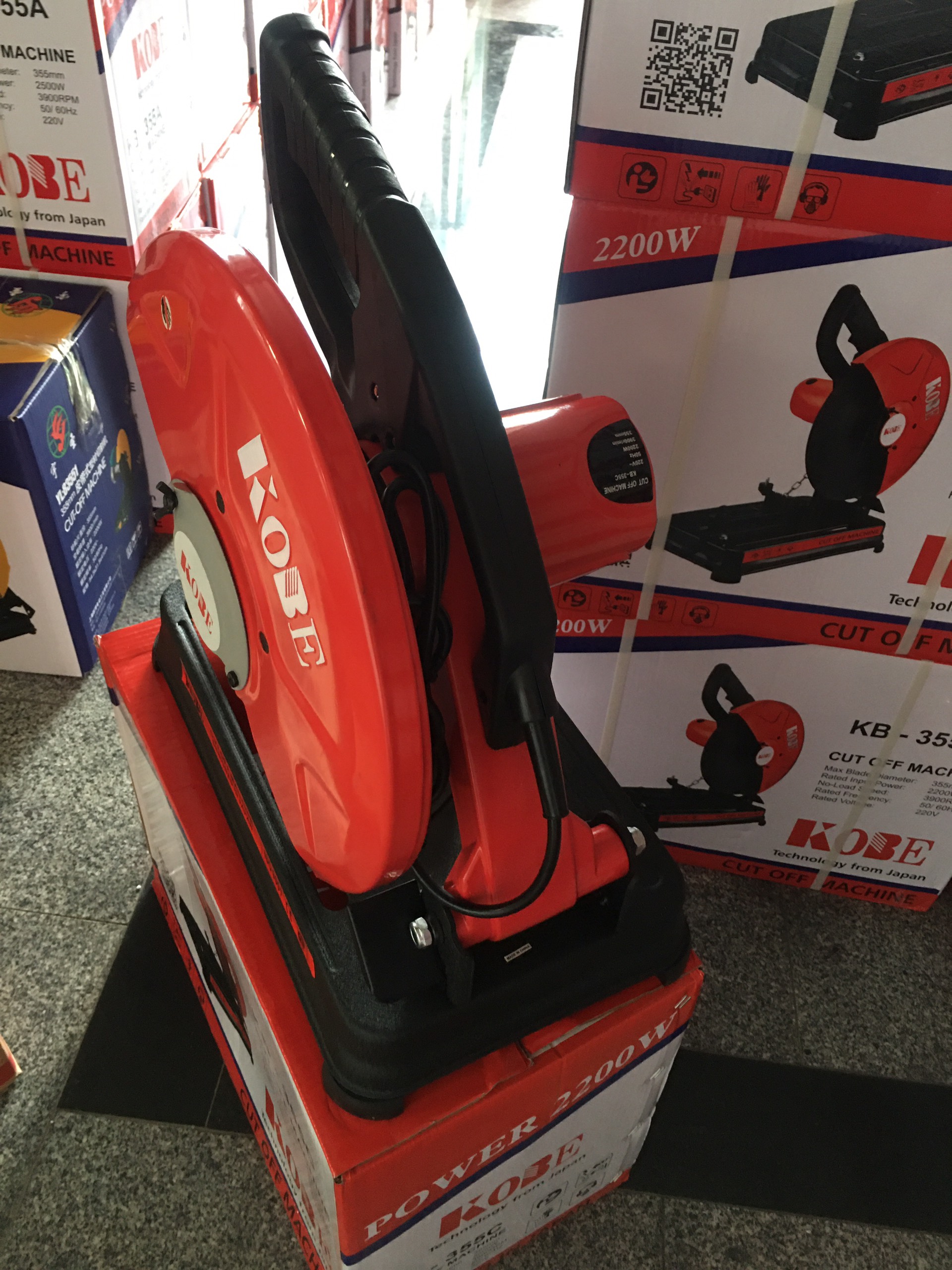 MÁY CẮT SẮT KOBE KB-355A/355C