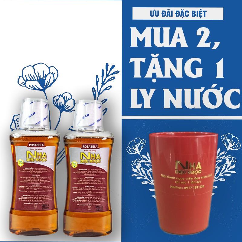 Nước súc miệng giảm nhanh đau nhức răng Nha Diệu Ngọc ️️ An toàn từ thảo dược thiên nhiên