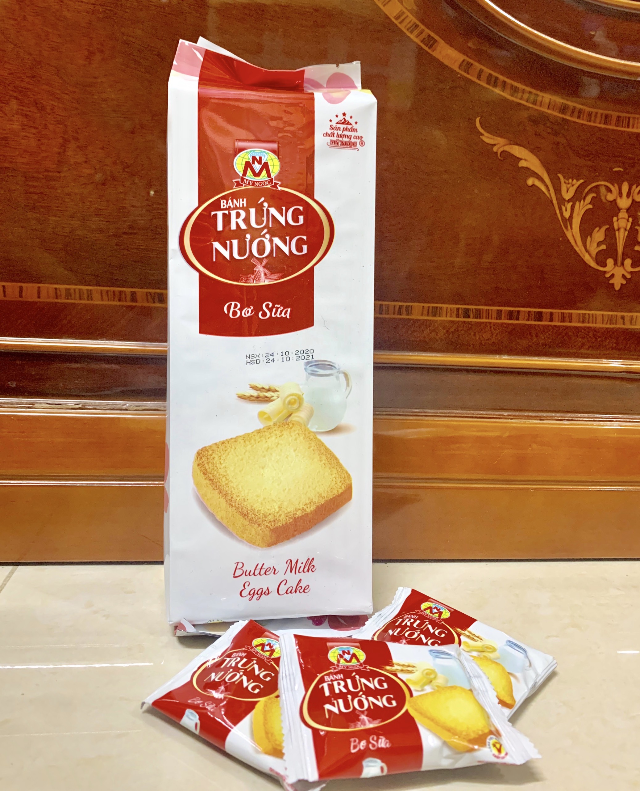 Bánh Trứng Nướng Bơ Sữa - 162g