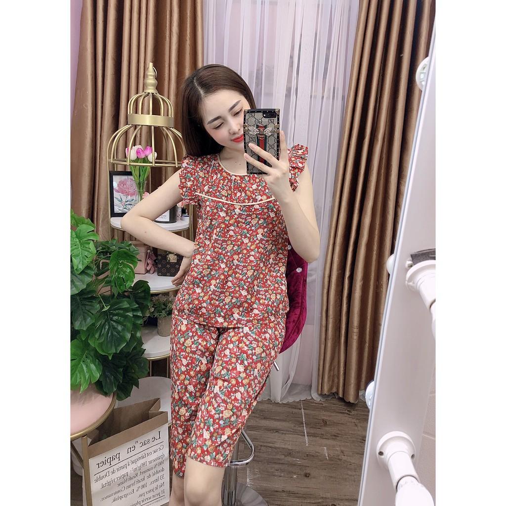Đồ Bộ Nữ Lụa Mặc Nhà-LUA297