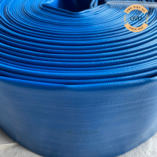 Ống bạt gân sần phi 120mm - Ống bạt tải cát sỏi Việt Úc