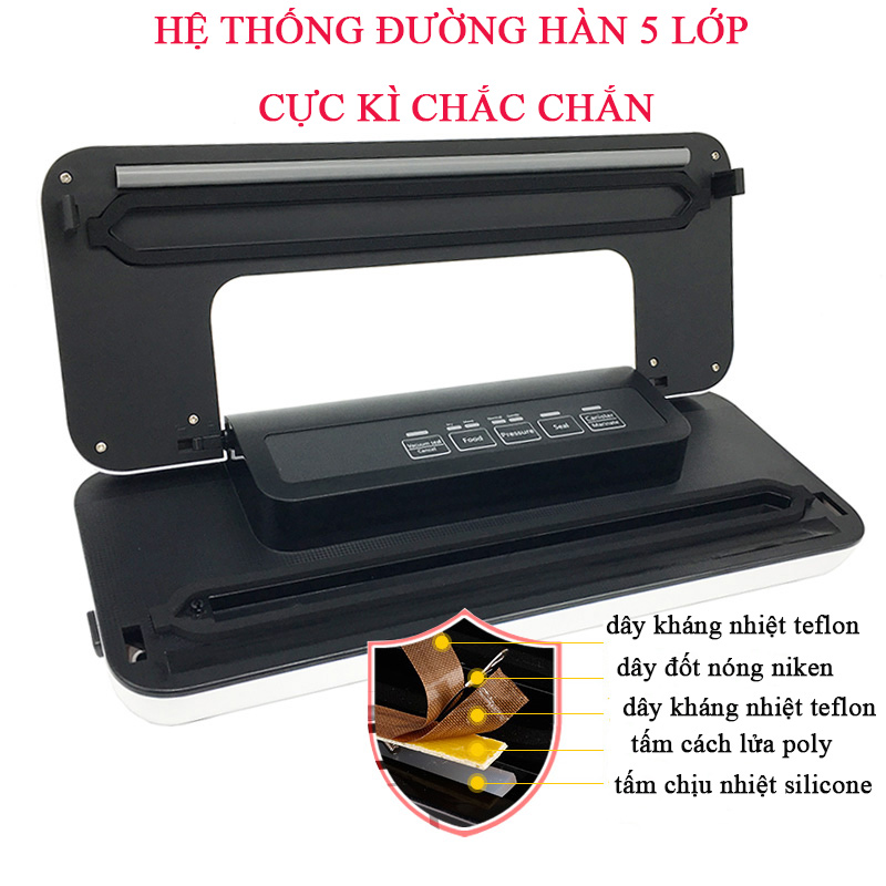 Máy Hút Chân Không Dành Cho Gia Đình W300 Đầy Đủ Mọi Tính Năng Cao Cấp Gọn Nhẹ