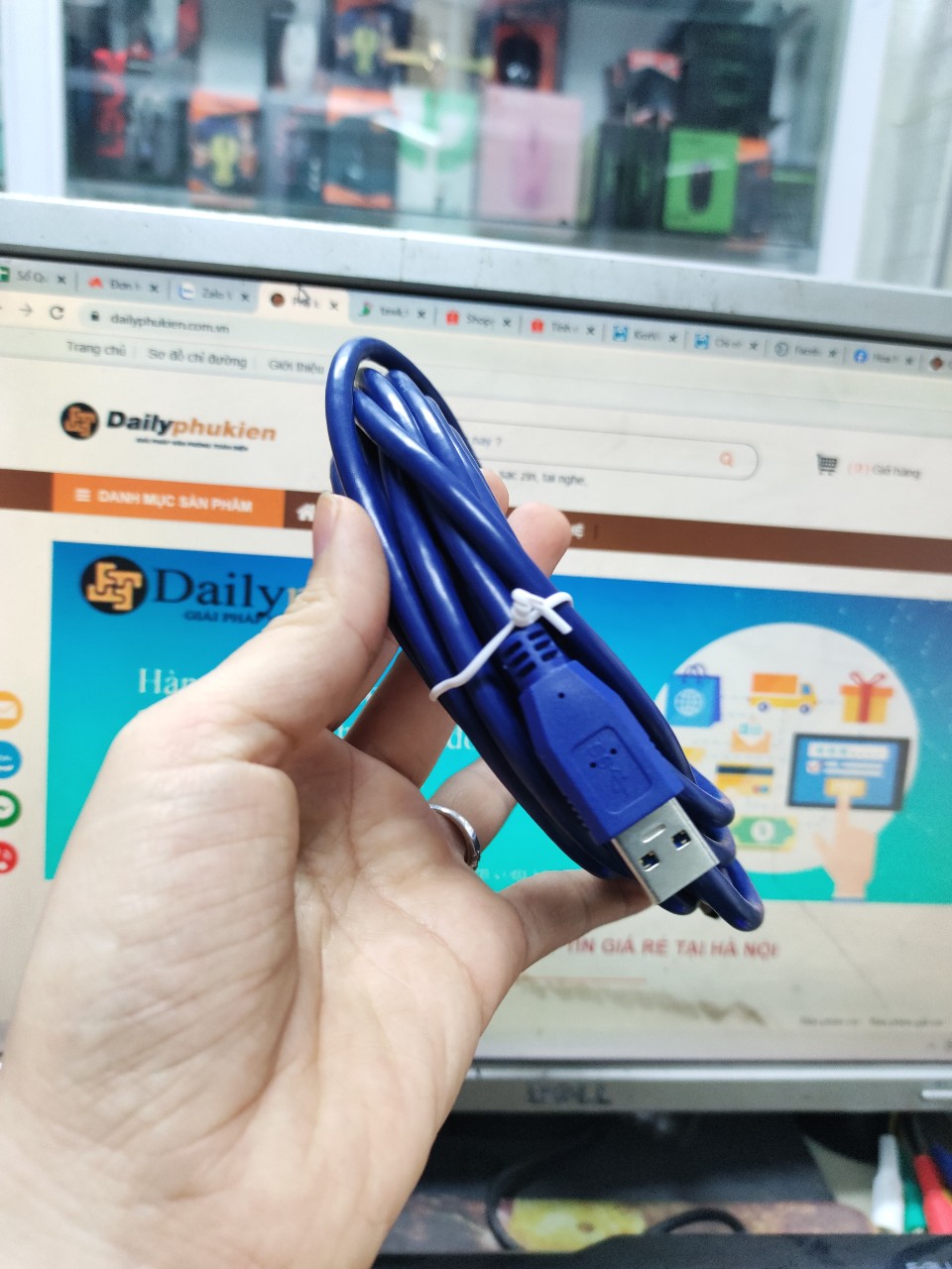 Dây cáp USB 3.0 2 đầu đực dài 5m