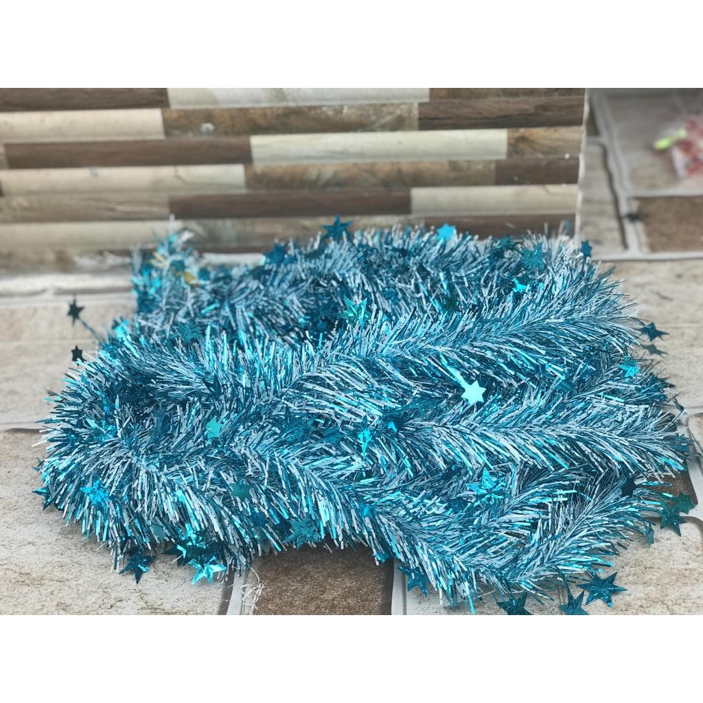 Dây kim tuyến 1,5m hàng đẹp trang trí tết, noel, trang trí sinh nhật