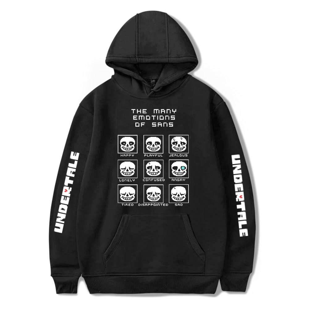 Mẫu áo Hoodie Emotions Of Sans - Undertale cực chất