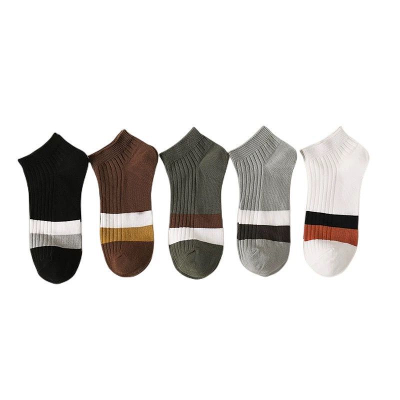 Combo 5 đôi Tất Nam cổ gắn Cotton Phong Cách Cổ Điển Mỹ 1993