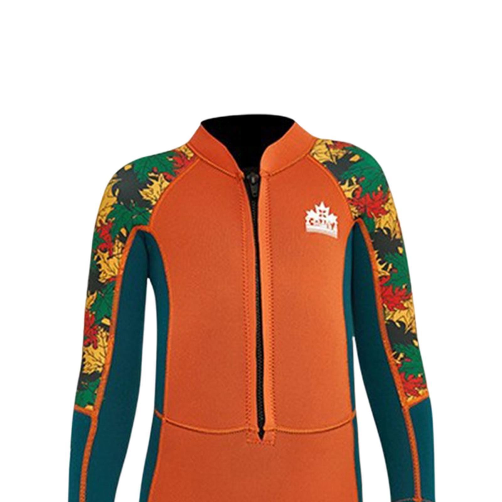 Kids Wetsuit Diving Swimsuits Swim Water Sports 2.5mm Neoprene Full suits