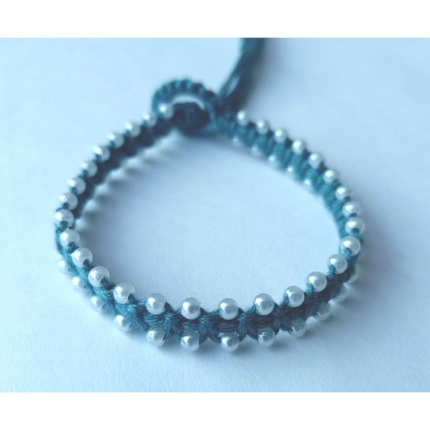 Vòng tay vòng chân may mắn-hạt cườm 2-Wendy-Friendship bracelet-Vòng tay tình bạn-bạn bè handmade DIY