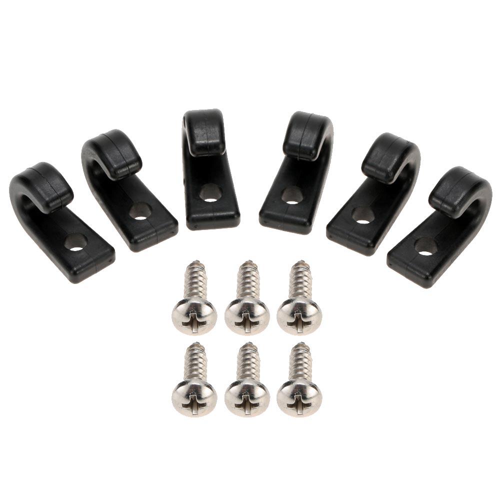 Bộ 6 cái Móc treo bằng nhựa có vít cho thuyền Kayak