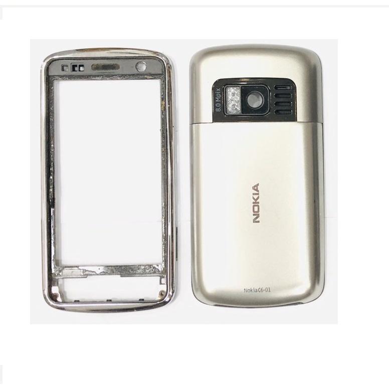 Vỏ Nokia C6-01 ( không phím - có sườn )