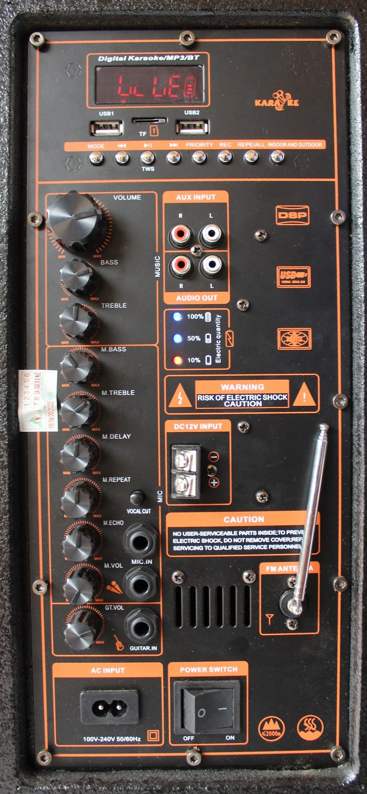 Loa Kéo Di Động Karaoke Bass 50 BMD LK-50B150 5 Tấc - Màu Ngẫu Nhiên - Chính Hãng