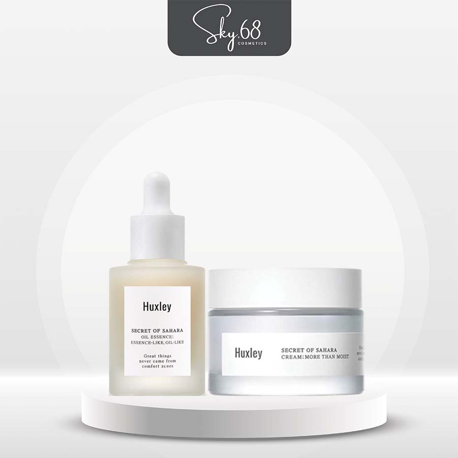 Combo Dưỡng Ẩm, Chống Lão Hoá, Dưỡng Sáng Da Huxley