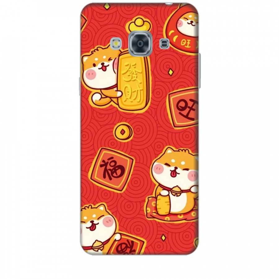 Ốp lưng dành cho điện thoại SAMSUNG GALAXY J3 PRO 2016 Mèo Thần Tài Mẫu 4