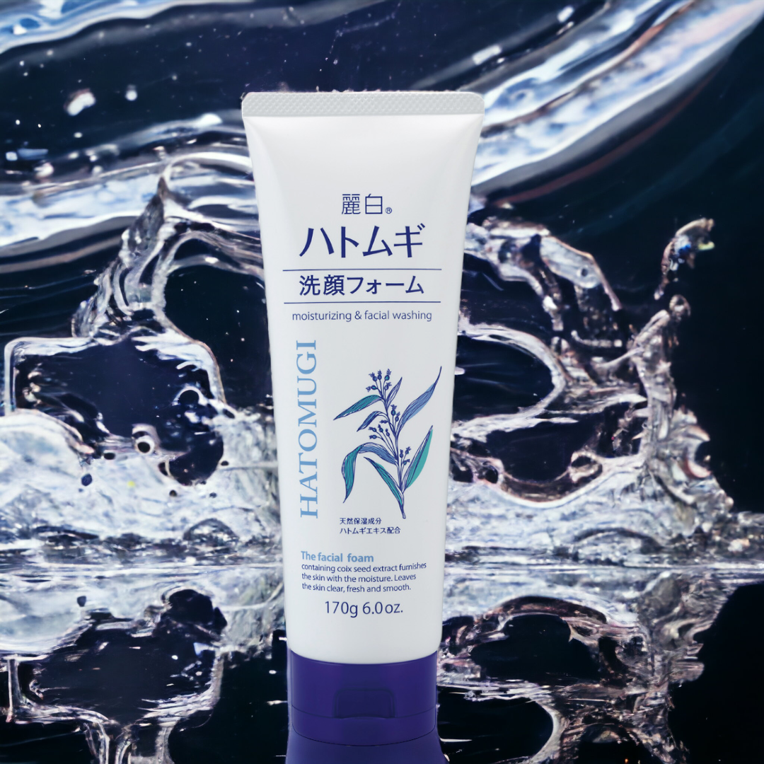 Sữa Rửa Mặt Hatomugi Facial Foam Dưỡng Ẩm Và Ngừa Mụn Chiết Xuất Hạt Ý Dĩ