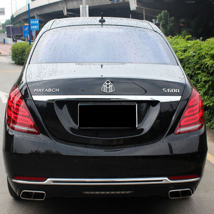 Logo biểu tượng MAYBACH Inox cao cấp dán sau xe G80706