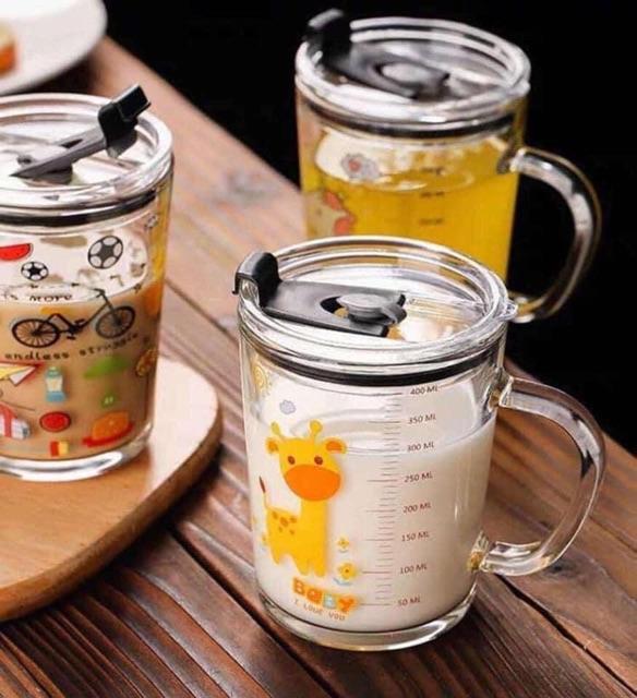 Cốc chia vạch thủy tinh 400ml