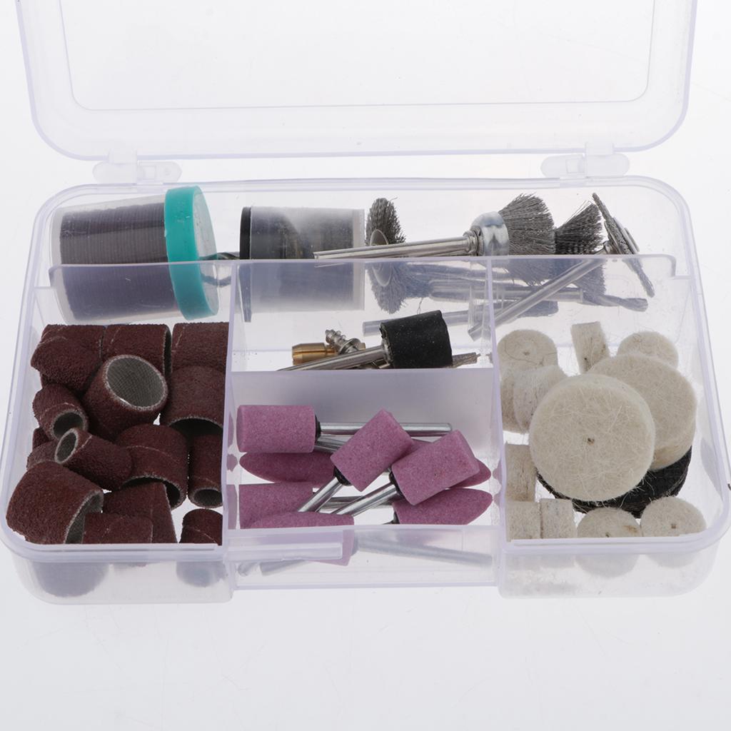 160x Mini Drill Set Grinder Kit Electric Grinding Drilling Polishing Rotary Tool