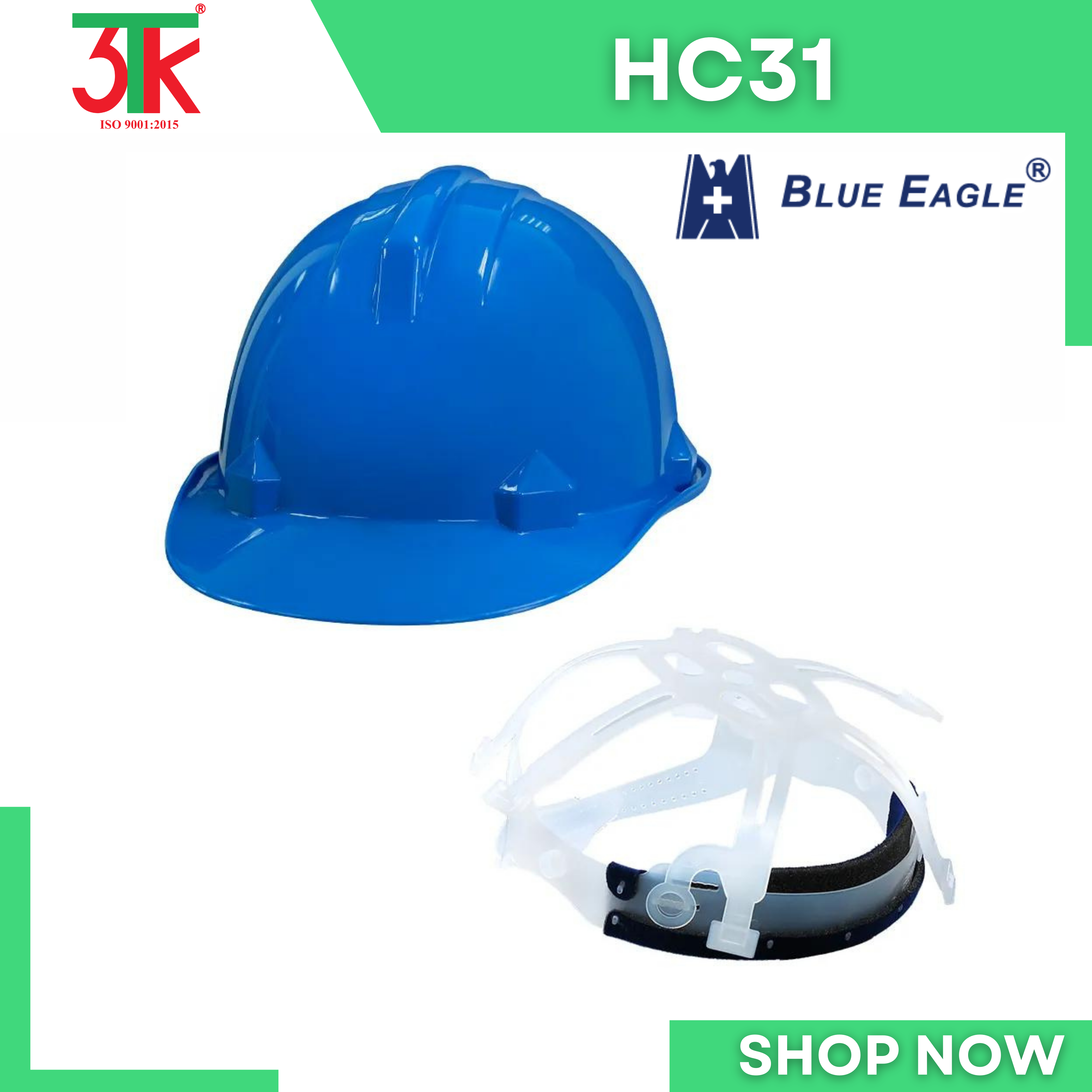 Mũ bảo hộ Blue Eagle HC31