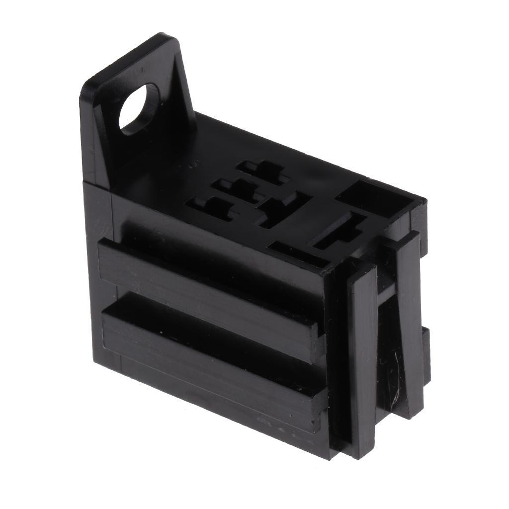 2x5 Pieces 60AMP Micro 5Pin Relay Board Mount Socket for 25 Copper Terminals
