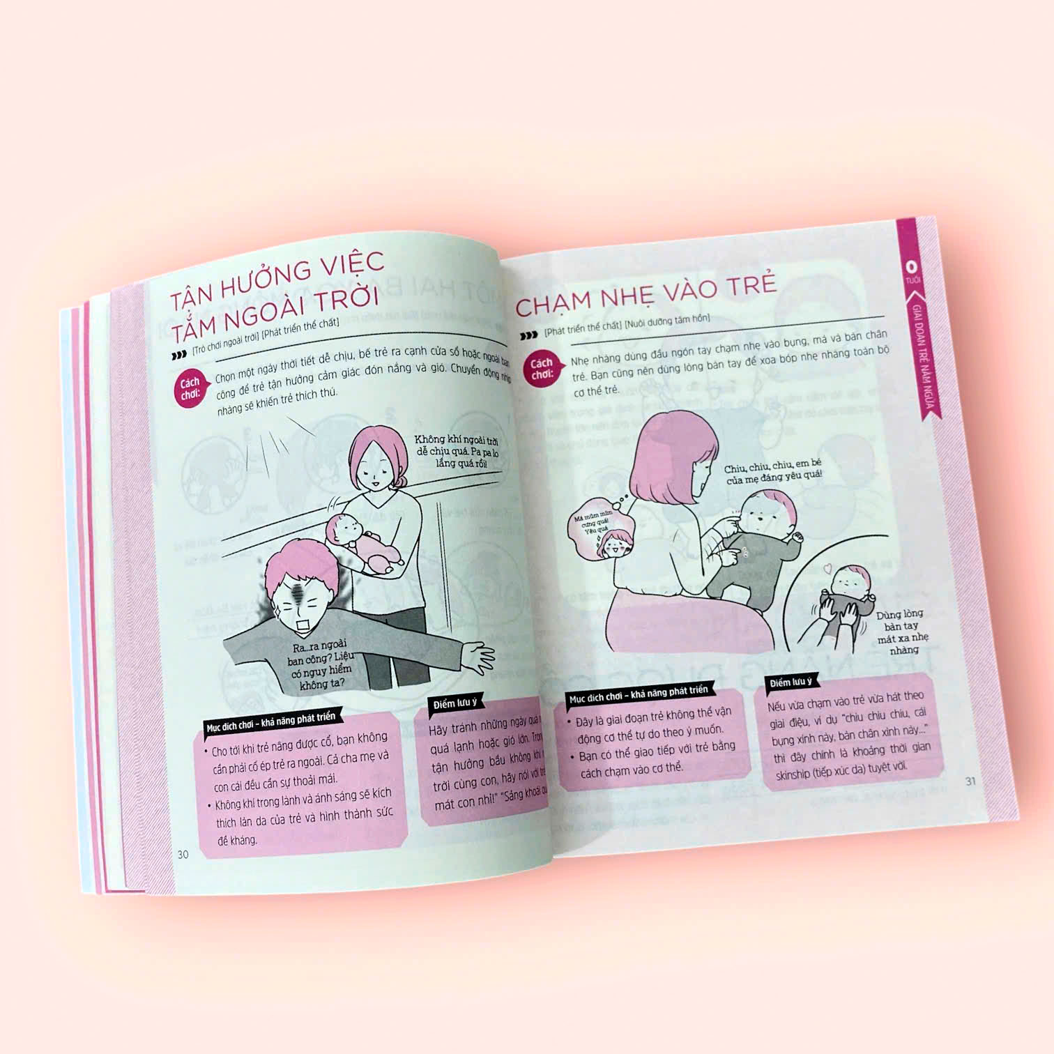 Sách - Trò chơi giúp trẻ 0-2 tuổi phát triển toàn diện thể chất và tâm hồn