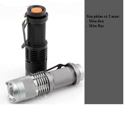 Đèn pin mini cầm tay siêu sáng, nhỏ gọn, tiện dụng M5