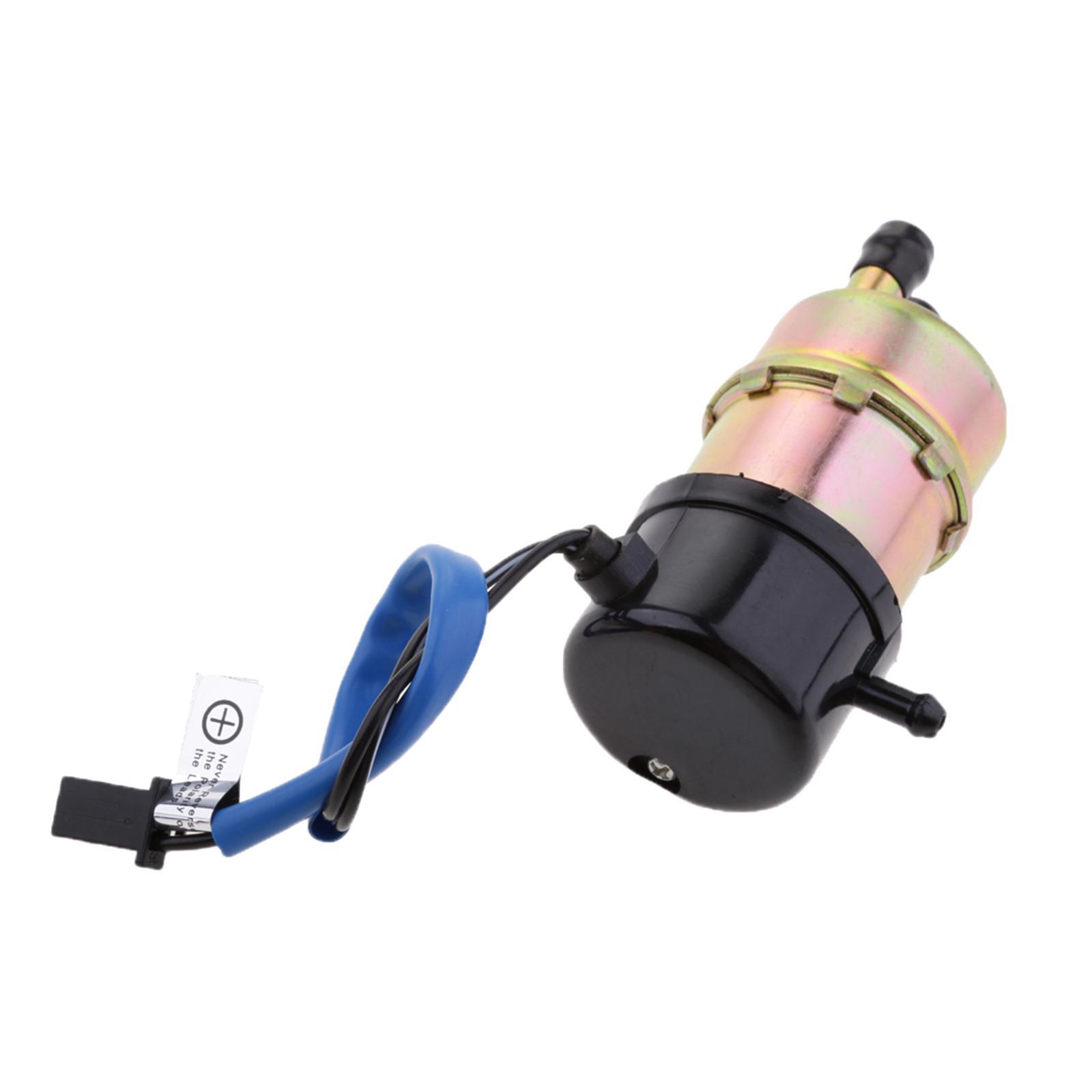 Universal Motorcycle Motorbike Electric Fuel Pump Outlet 10mm