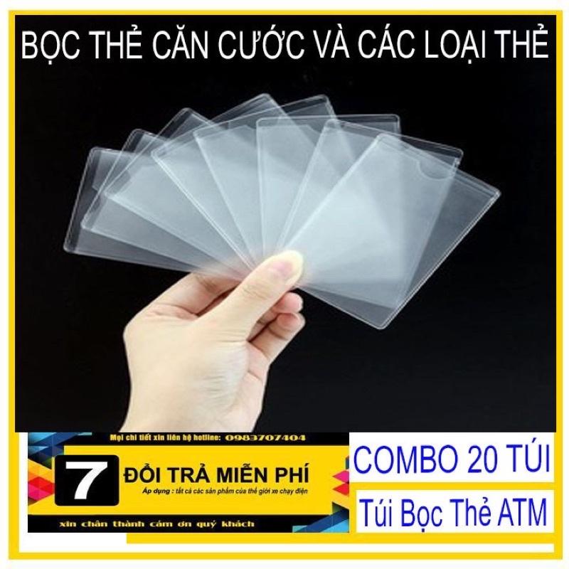 Bọc Căn Cước Công Dân - Bọc Các Loại Giấy Tờ Tuỳ Thân , Thẻ Ngân Hàng , Bằng Lái Xe Trong Suốt Siêu Bền