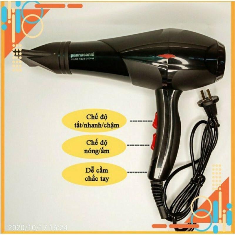 Máy sấy tóc tạo kiểu 2 chiều công suất lớn 2400w 3500w - Sấy cực khô 2 công tắc