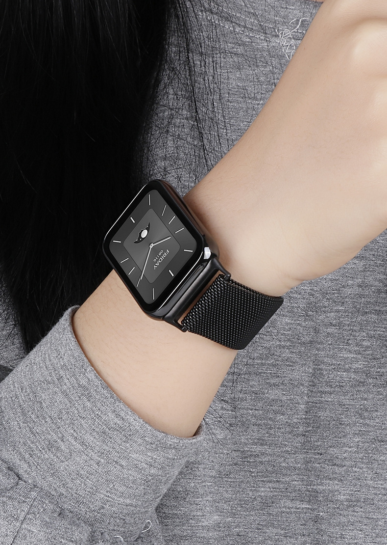 Dây Thép Milan Loop Từ Tính cho Redmi Watch 5 / Redmi Watch 4 / Xiaomi Mi Band 8 Pro / Xiaomi Mi Band 9 Pro - Hàng Chính Hãng