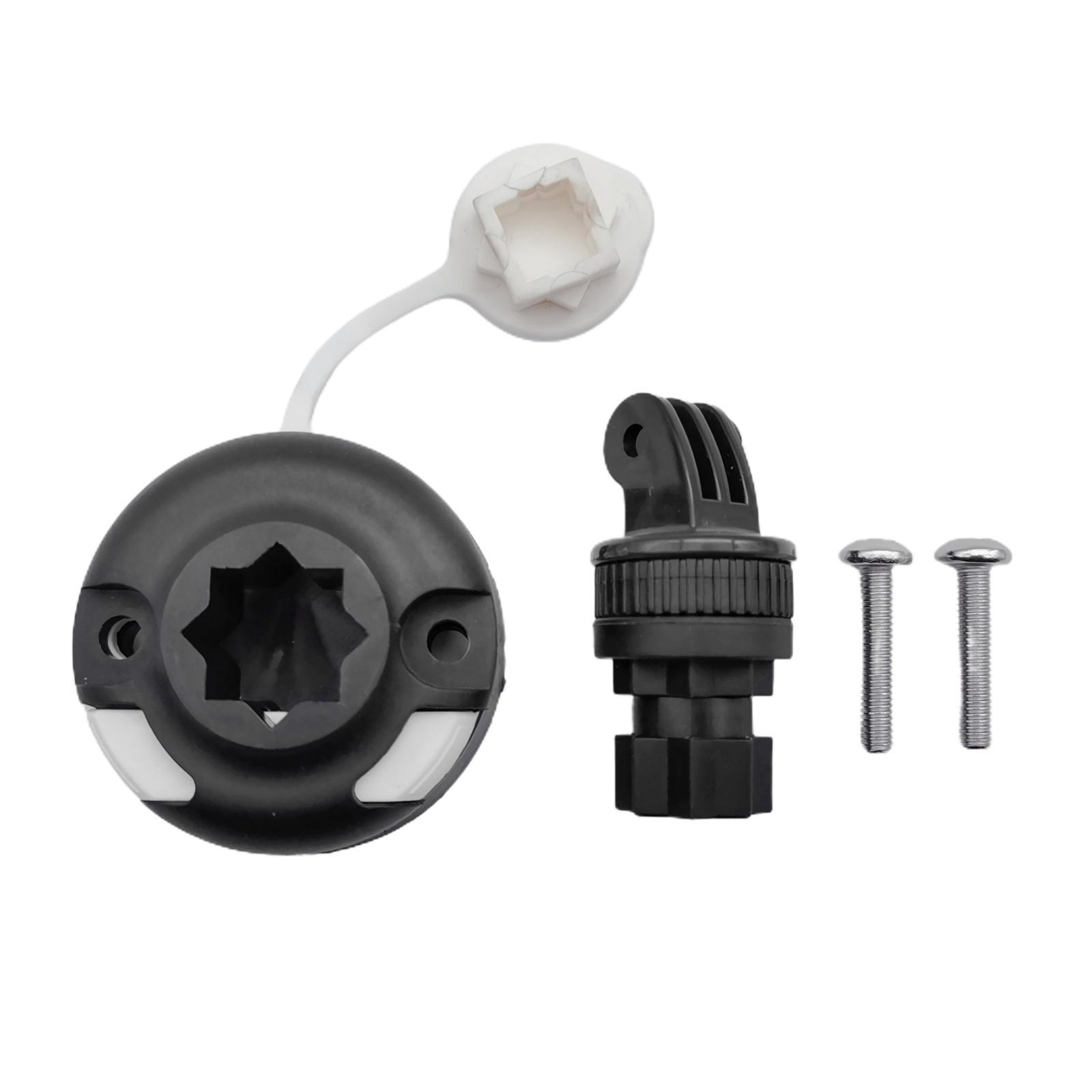 2xABS Kayak Sports Camera Mount Base Marine Boat Canoe Holder Mounting Kit L