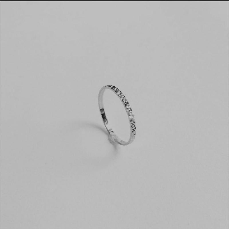 Nhẫn bạc Gentle Flower Y20 circle