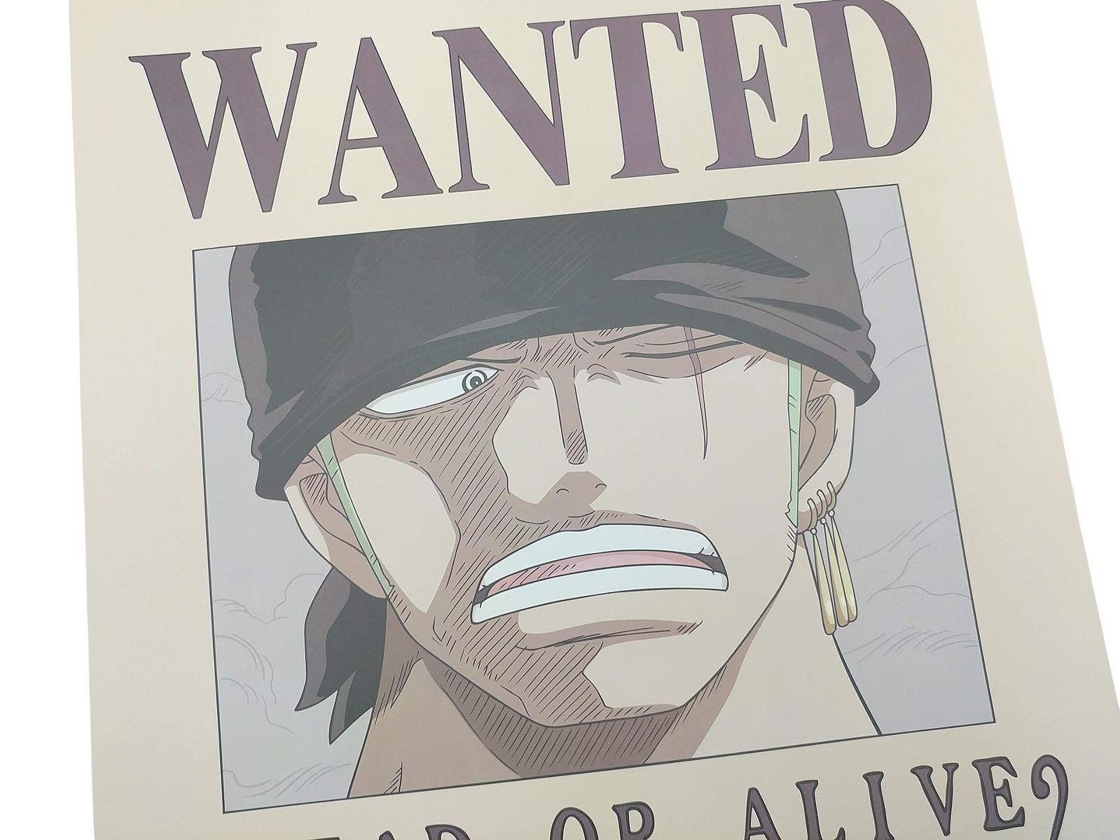 Poster One Piece V2 - Lệnh Truy Nã Zoro - TeenBox