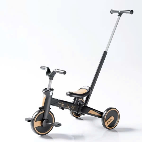 Xe đạp 3 bánh cho bé Playkids S02-3 gấp gọn Hàng chính hãng